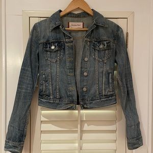 Sunday Best Aritzia Cropped Denim Jacket